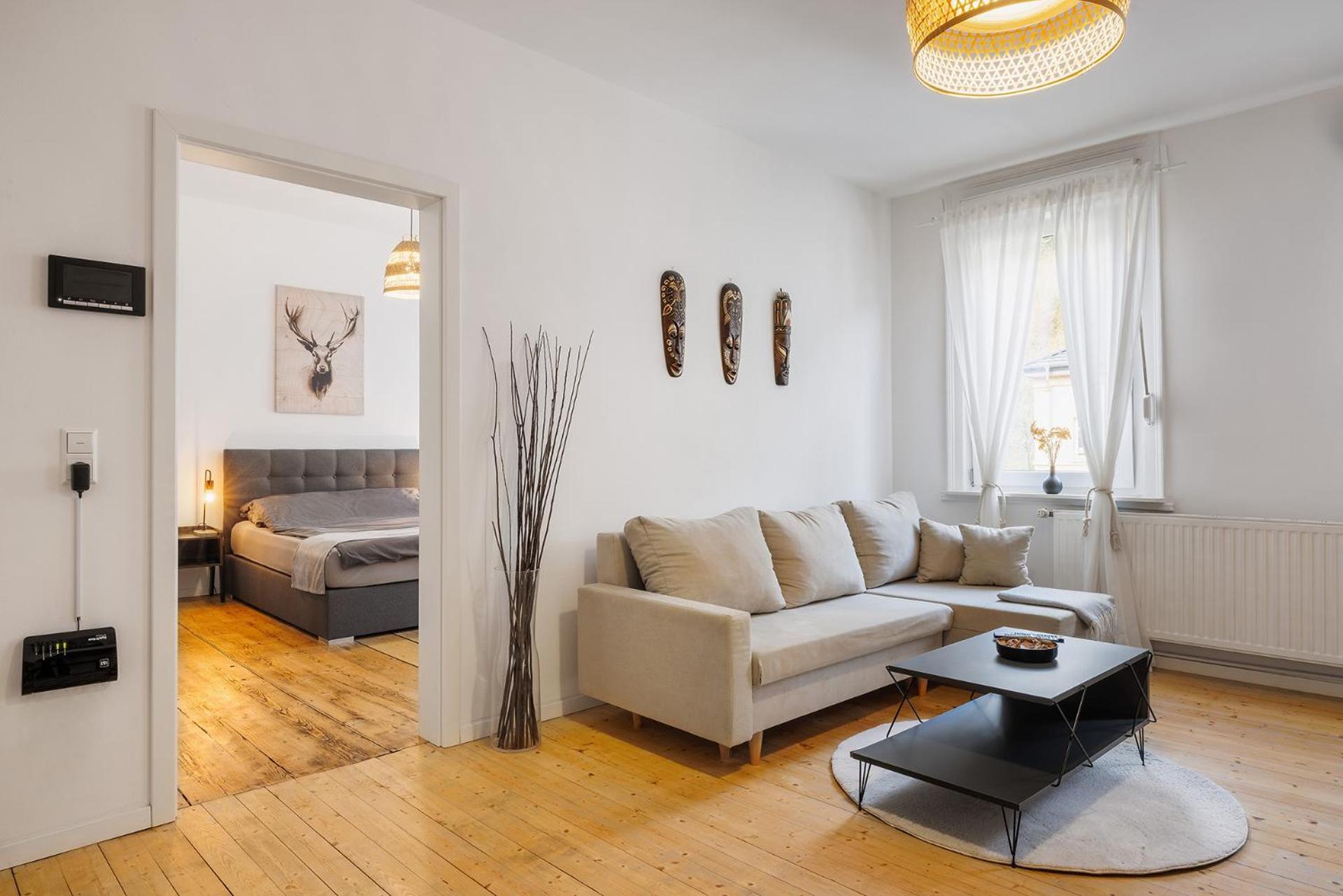 Vintage Apartment 1 Am Kurpark Von 바트엠스 외부 사진